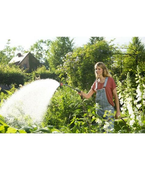 Шланги, системы водопровода и автополива: Пистолет-распылитель для полива GARDENA Classic+Коннектор автостоп 0.295 кг [18312-33] фотографии