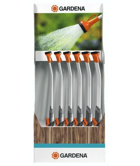 Шланги, системы водопровода и автополива: Пистолет-распылитель для полива GARDENA Classic+Коннектор автостоп 0.295 кг [18312-33] фотографии