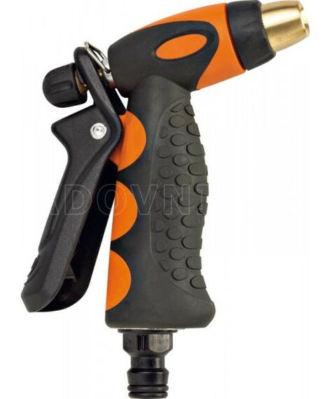 Опрыскиватели садовые: Метал. пистолет распылитель с прорезиненным корпусом и регулулироврой GF 5480 производительность 10 л/мин., Италия фотографии