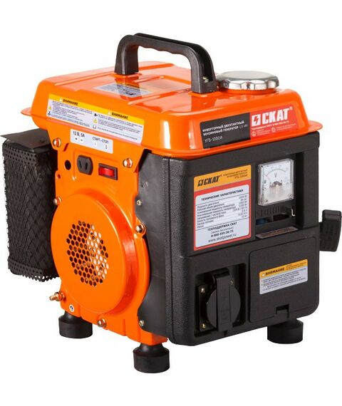 Электростанции: Установка генераторная бензиновая SKAT УГБ-1000И фотографии