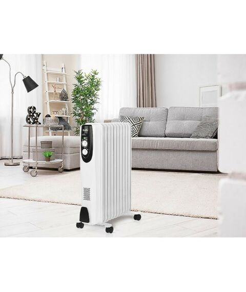 Масляные радиаторы: Масляный радиатор Ballu Classic BOH/CL-11WRN 2200 Вт, 11 секций фотографии