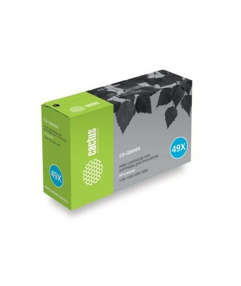 Для HP (совместимые): Картридж Cactus CS-Q5949X для hp LJ 1160/1320/3390/3392 фотографии