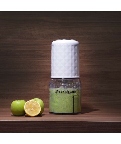 Блендеры: Измельчитель электрический Endever Sigma 60 импульсный режим, 400 Вт, 0.5 л, цвет белый фотографии