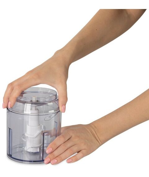 Блендеры: Измельчитель электрический Endever Sigma 63 импульсный режим, 400 Вт, 0.5 л, цвет белый фотографии