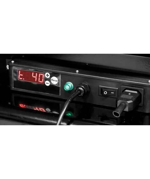 Тепловые пушки: Тепловая пушка дизельная Зубр ДП-К7-52000-Д 220В, 43,0кВт, 1100 м.куб/час, 55,5л, 4,0кг/ч, дисплей, подкл. внеш термост, датчик уровня топлива фотографии