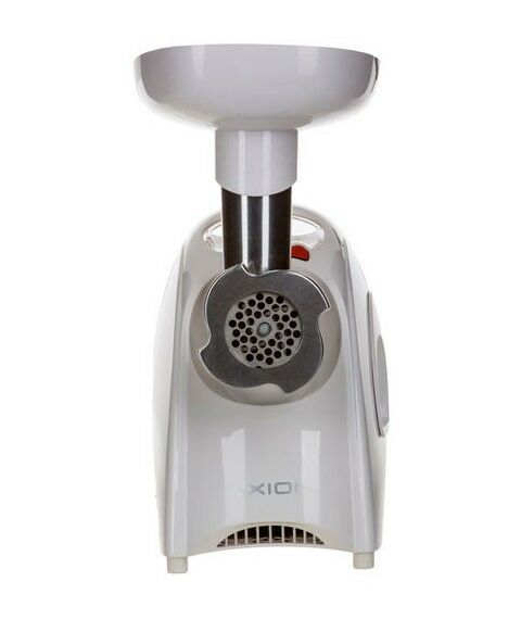 Мясорубки: Мясорубка Аксион М41.02 мощность 1700 Вт, перерабатывает 2.0 кг/мин, корпус из пластика, белый фотографии