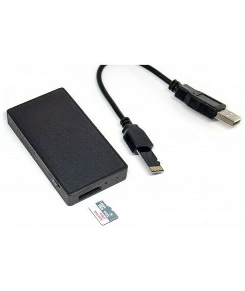 Цифровые диктофоны: Цифровой диктофон Edic-mini Card А94-3 металл+пластик, размер 11*40*68мм, вес 32г, автономность до 340ч, аккумулятор фотографии