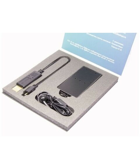 Цифровые диктофоны: Цифровой диктофон Edic-mini LED A55-300h металл+пластик, размер 6*38*71мм, вес 20 г, автономность до 150ч фотографии