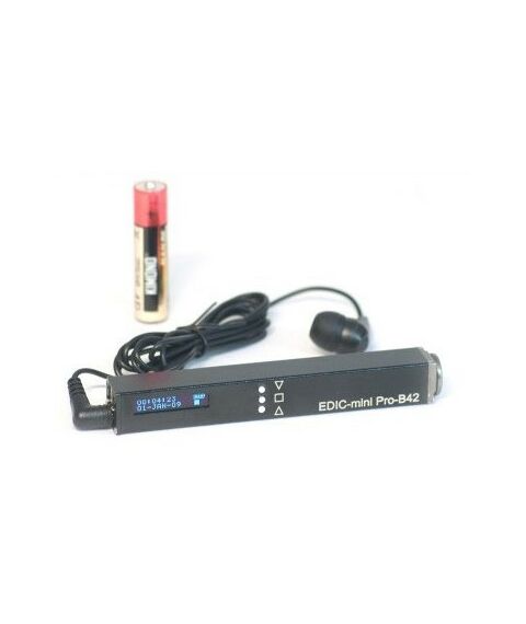 Цифровые диктофоны: Цифровой диктофон Edic-mini PRO B42-300h металл, размер 13*13*94мм, вес 36г, автономность до 100 ч, AAA батарея или аккумулятор фотографии