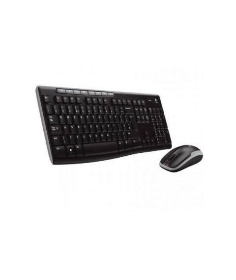 Клавиатуры: Клавиатура Logitech MK270 Кл-ра, FM, USB+Мышь 3кн, Roll, FM, USB [920-004518] фотографии