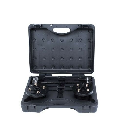 Демонтажный инструмент: Набор оправок для монтажа и демонтажа сайлентблоков МАСТАК 110-20006C 34-82 мм, кейс, 6 предметов фотографии