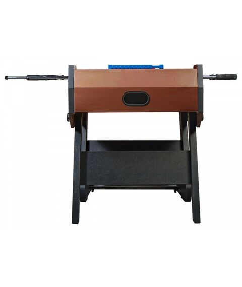 Настольный футбол: Настольный футбол (кикер) Weekend Maccabi Mini 121x61x81, махагон, складной фотографии