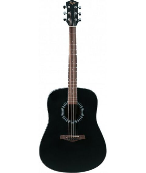Акустические гитары: Гитара акустическая шестиструнная Flight D-175 BK фотографии