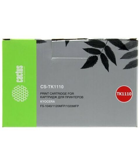 Для Kyocera: Картридж Cactus CS-TK1110(BK) для Kyocera FS-1040/1120MFP/1020MFP фотографии