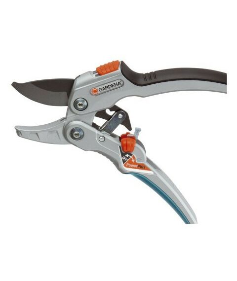 Кусторезы, ножницы, секаторы: Секатор с храповым механизмом GARDENA Smart Cut 22мм [08798-20] фотографии