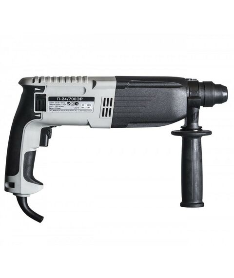 Перфораторы: Перфоратор Интерскол П-24/700ЭР SDS plus, кейс [160.1.0.00] фотографии