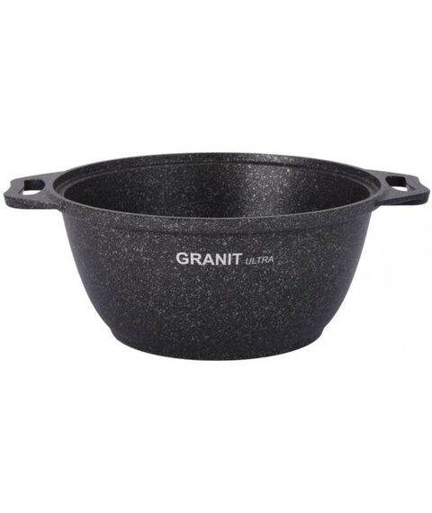 Сковороды, кастрюли, противни, дуршлаги: Кастрюля Кукмор Granit ultra кго22а 2л фотографии