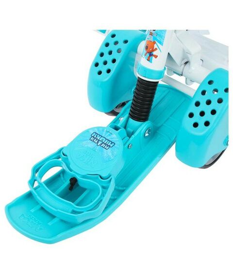 Снегокаты: Снегокат с колёсами  Тимка спорт 6 «Ми-ми-мишки» цвет бирюзовый фотографии