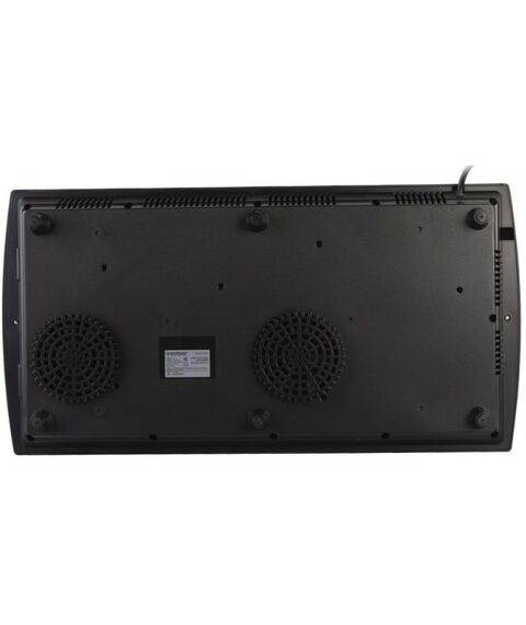 Электроплитки: Плитка индукционная Endever IP-54 двухконфорочная, мощность 1600+1300 Вт, 10 уровней регулировки температуры и мощности фотографии