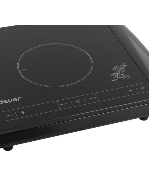 Электроплитки: Плитка индукционная Endever IP-54 двухконфорочная, мощность 1600+1300 Вт, 10 уровней регулировки температуры и мощности фотографии