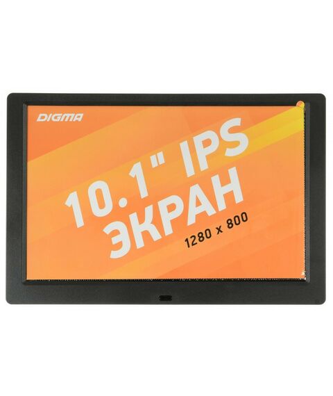 Цифровые фоторамки: Цифровая фоторамка Digma PF-1043 IPS, 10.1", черный [PF1043BK] фотографии