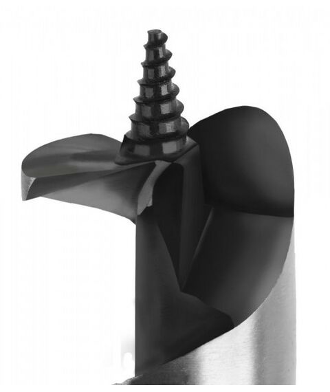 Буры, пики, коронки, сверла: Сверло винтовое/дерево Практика 032-058 28х600мм фотографии