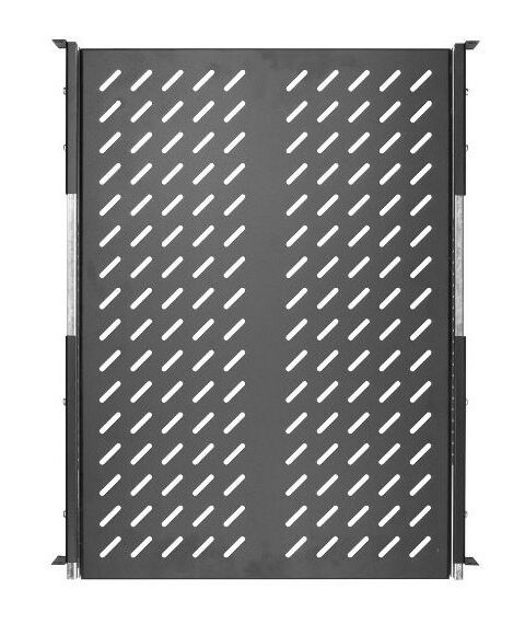 Шкафы и стойки: Полка выдвижная TLK TLK-SHFC-600R-BK 19", Ш418хГ600мм, для шкафа и стойки глубиной 800мм, черная фотографии