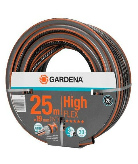 Шланги, системы водопровода и автополива: Шланг GARDENA HightFlex 10х10 3/4" х 25м [18083-20] фотографии