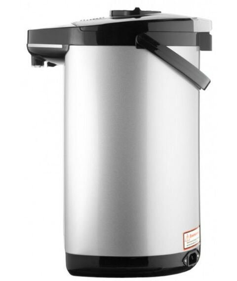 Чайники, термопоты: Термопот OLTO TP-5011 мощность 750 Вт, объем 5 л, цвет: серебристо-черный фотографии