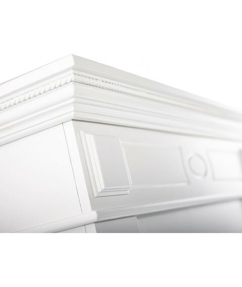 Камины: Портал Firelight Bianco 30 белый фотографии