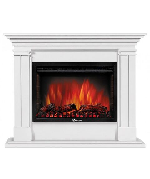 Камины: Портал Firelight Castello 30 Белый [Castello 30 W] фотографии