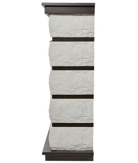 Камины: Портал Firelight Excalibur 30 камень белый, шпон венге [Excalibur 30 WW] фотографии