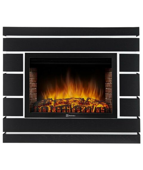 Камины: Портал Firelight Moderno 25 шпон чёрный дуб [Moderno 25 BO] фотографии