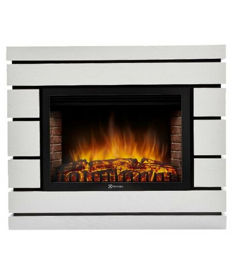 Камины: Портал Firelight Moderno 25 шпон белый дуб [Moderno WO] фотографии