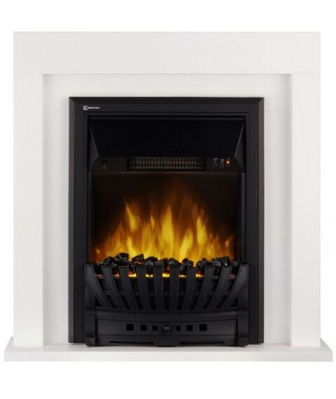 Камины: Портал Firelight Simple Classic белый [Simple Cl W] фотографии