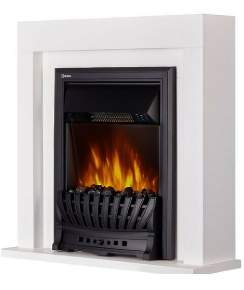 Камины: Портал Firelight Simple Classic белый [Simple Cl W] фотографии