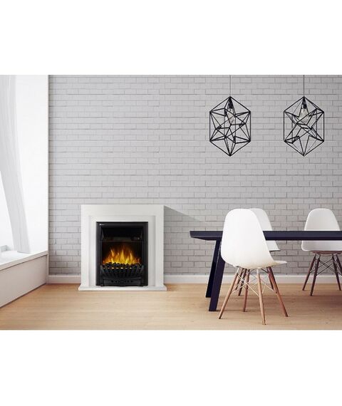 Камины: Портал Firelight Simple Classic белый [Simple Cl W] фотографии