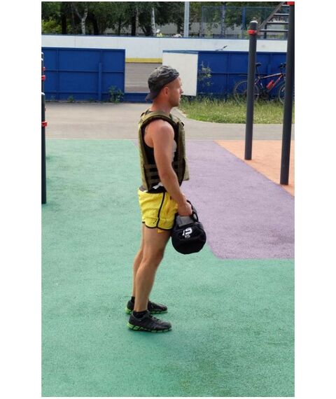 Функциональный тренинг: Сэндбэг Original FitTools FT-SNDBG-10 нагрузка до 10 кг фотографии