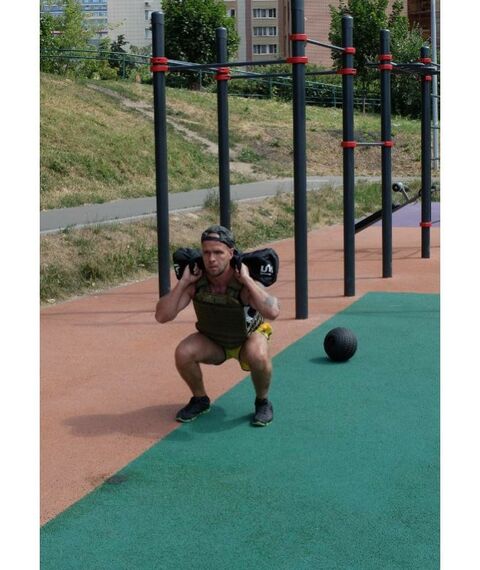 Функциональный тренинг: Сэндбэг Original FitTools FT-SNDBG-10 нагрузка до 10 кг фотографии