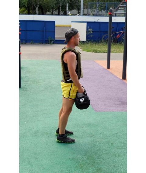 Функциональный тренинг: Сэндбэг Original FitTools FT-SNDBG-15 нагрузка до 15 кг фотографии