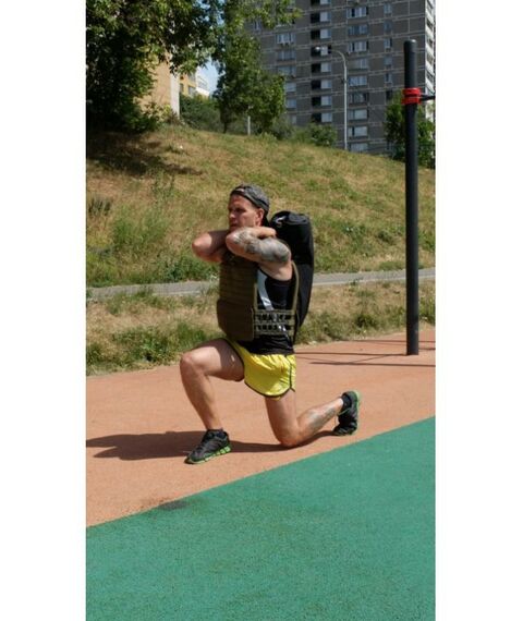 Функциональный тренинг: Сэндбэг Original FitTools FT-SNDBG-15 нагрузка до 15 кг фотографии