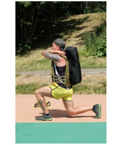 Функциональный тренинг: Сэндбэг Original FitTools FT-SNDBG-15 нагрузка до 15 кг фотографии