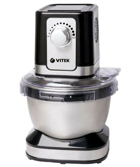Кухонные комбайны: Кухонный комбайн Vitek VT-1435 мощность: 1000 Вт, объем чаши: 4 л фотографии