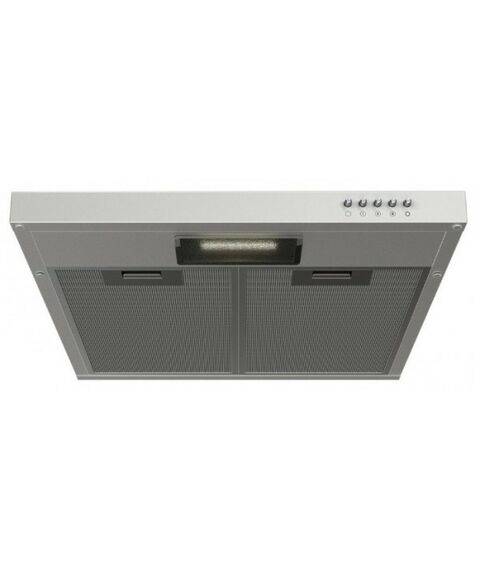 Вытяжки кухонные: Вытяжка кухонная KRONA JESSICA slim 600 inox push button изящный дизайн корпуса, удобные и простые в управлении утапливаемые переключатели, низкий уровень шума фотографии