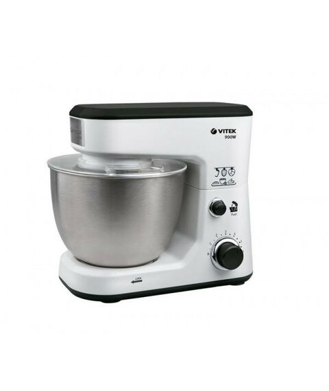 Миксеры: Миксер Vitek VT-1438 стационарный, мощность 900 Вт, 6 скоростей, белый фотографии