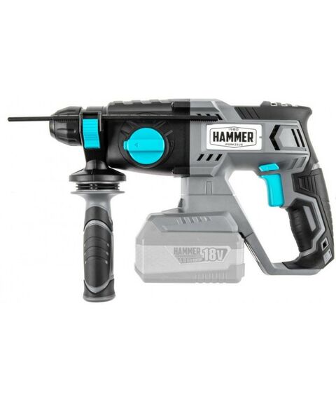 Перфораторы: Перфоратор аккумуляторный Hammer PREMIUM PRT185Li Li-Ion 18В, 1,9Дж, бетон 20, 3 режима, SDS+, 2.25кг SOLO [583488/101-059] фотографии
