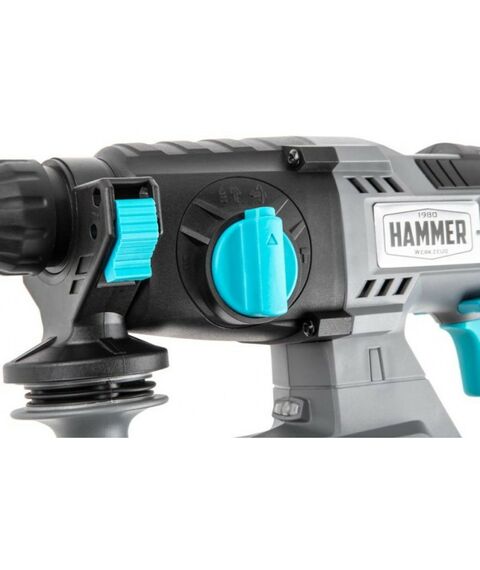 Перфораторы: Перфоратор аккумуляторный Hammer PREMIUM PRT185Li Li-Ion 18В, 1,9Дж, бетон 20, 3 режима, SDS+, 2.25кг SOLO [583488/101-059] фотографии