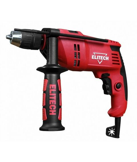 Дрели и шуруповерты: Дрель ударная сетевая Elitech ДУ 800РЭК 800Вт, БЗП, 13 мм [181183] фотографии