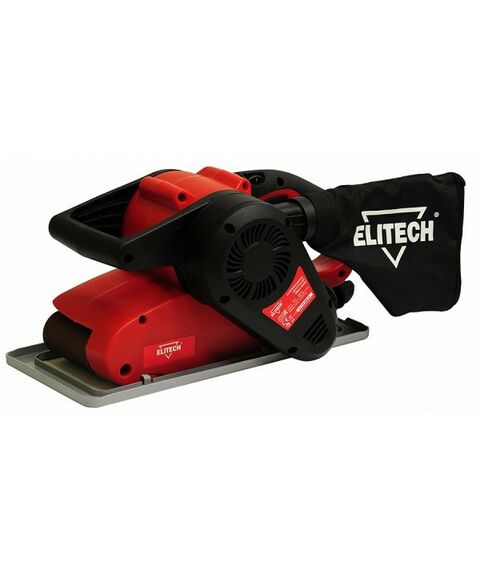 Ленточные шлифмашинки: Шлифмашина ленточная Elitech МШЛ 900Э 900 Вт, 150-300 м/мин [179333] фотографии