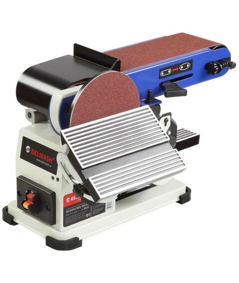 Обрабатывающие станки: Станок шлифовальный ленточно-дисковый БЕЛМАШ BDG 100/152 фотографии